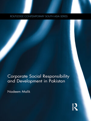cover image of Corporate Social Responsibility and Development in Pakistan